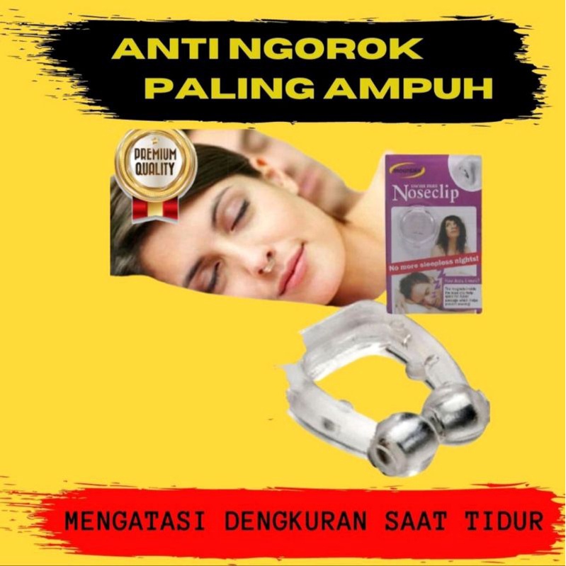 alat anti ngorok anti dengkur snore free noseclip