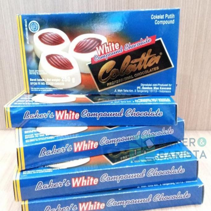 

colatta white compound 250gr coklat putih colatta compound bakernbar99 Ayo Beli