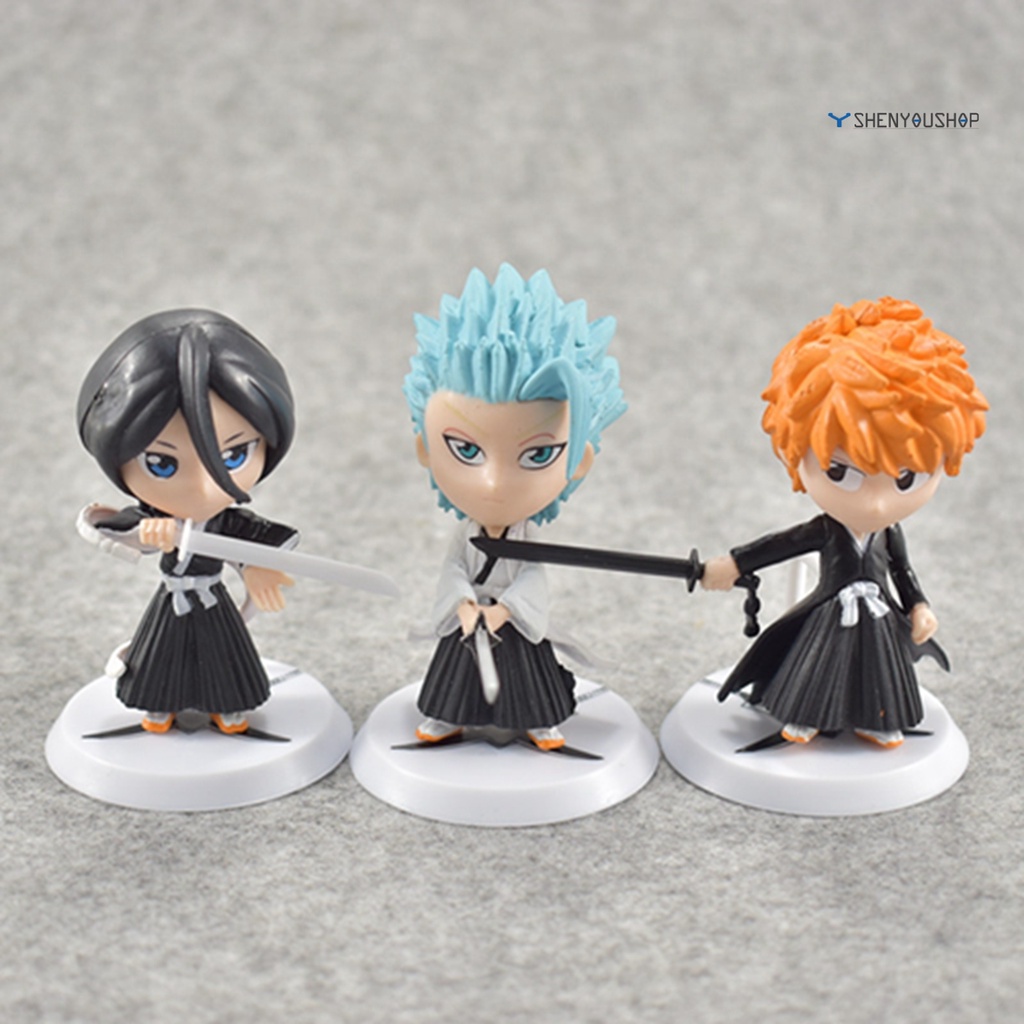 Shenyuoushop 6Pcs Anime Figure Bleach 