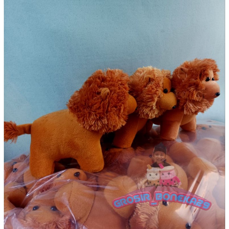BONEKA SINGA SIZE S UKURAN 25CM