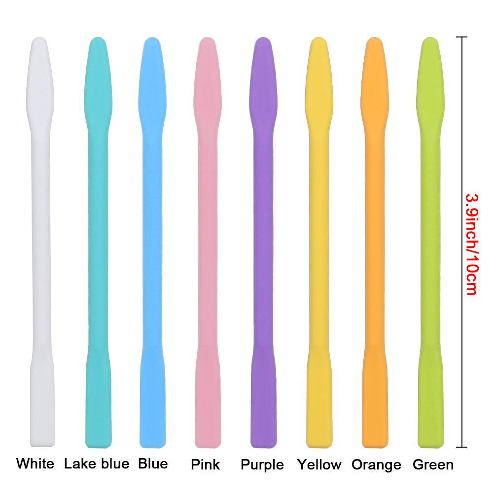 R-FLOWER Silicone Stir Stick DIY Beads Beauty Stick Epoxy Resin Adjusting Rod Alat Kecantikan Modulasi Warna