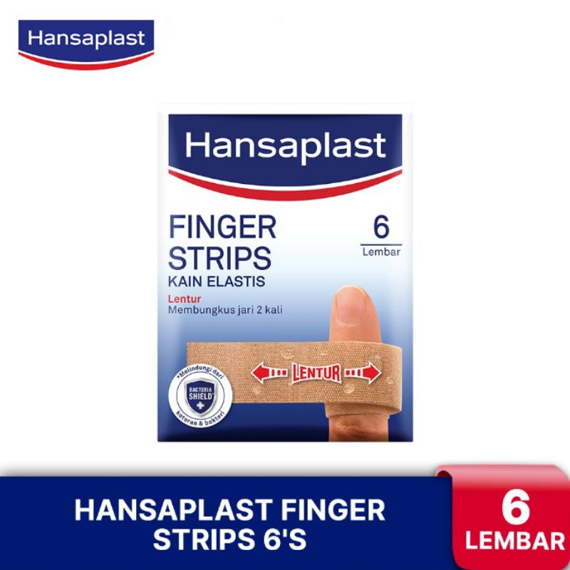 Hansaplast Finger Strips isi 6 Plester jari