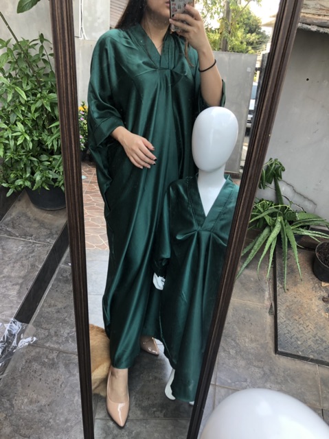 ( VM )-  Vanesha Margaretta - 9623 kaftan Dress Satin/ fashion muslim Jumbo