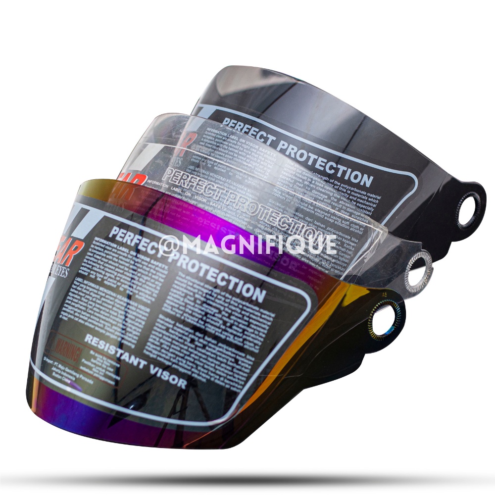 Kaca Helm Standard Takachi JPX Double Visor Caberg Vulkan Kaca Helem Takachi Clear