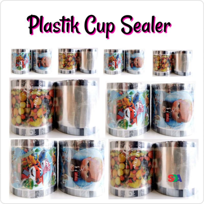 Refill Cup Sealler Sealer Plastik Cup Minuman