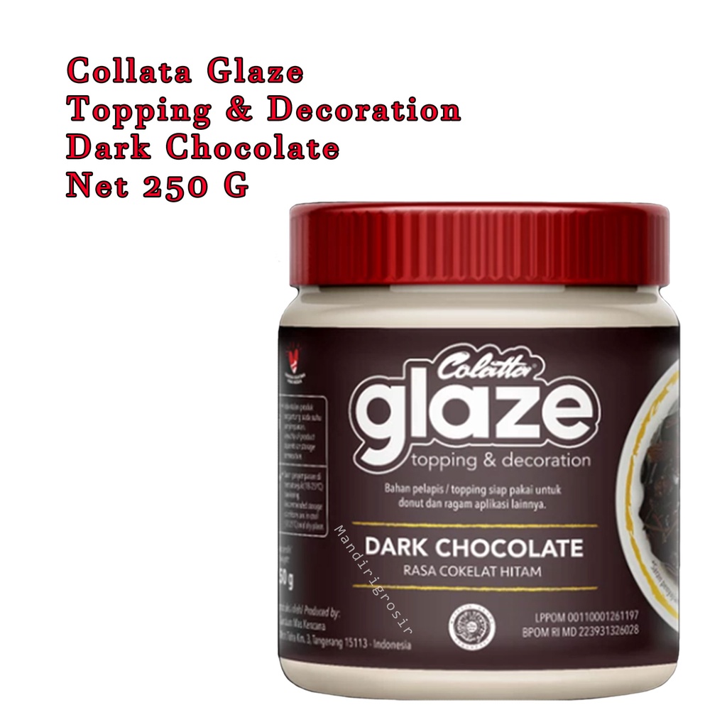 Selai Donat * COLATTA GLAZE * Topping &amp; Decoration * 250g