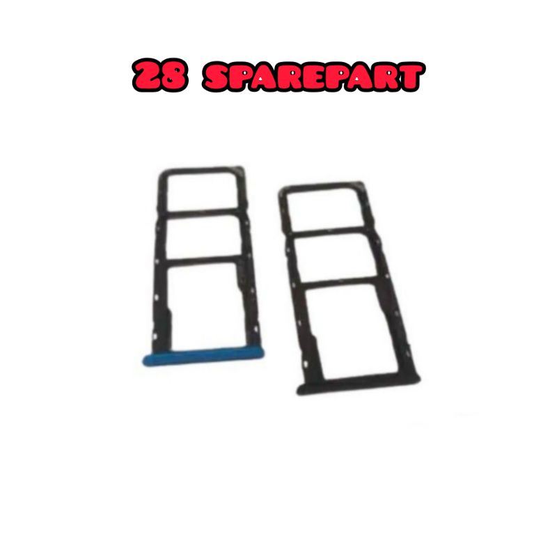 Simlock / simtray / slot sim / tempat kartu realme 5i original