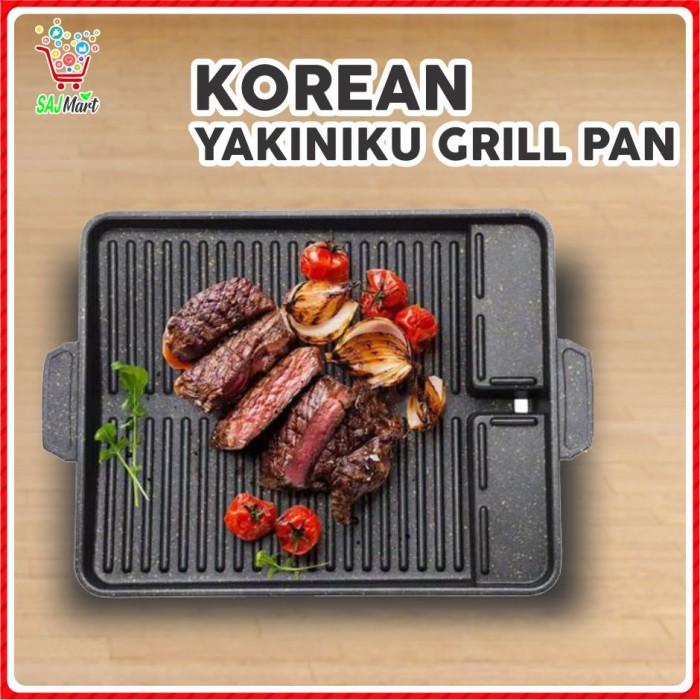 Bbq Grill Pan / Oil Free Korean Yakiniku Grill Pan/ Korean Grill Pan
