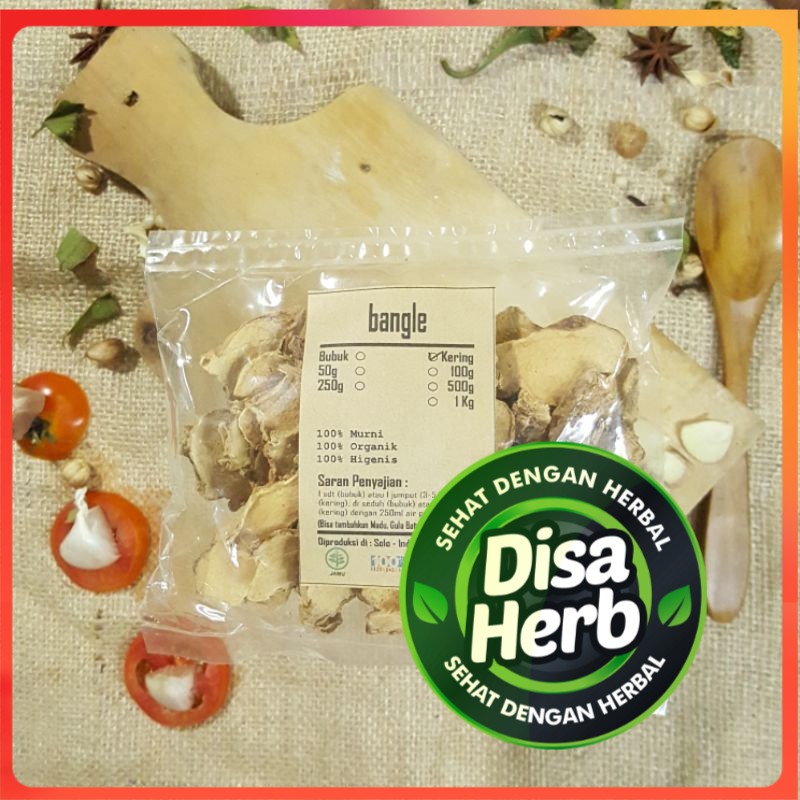 

BENGLE BANGLE IRIS KERING 50gr - Zingiber montanum - MURNI - JSR - REMPAH