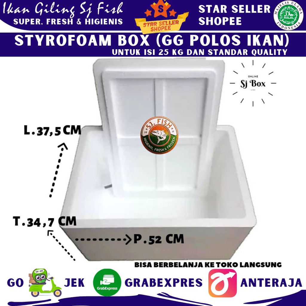 Jual Styrofoam Box Untuk Isi Kg Shopee Indonesia