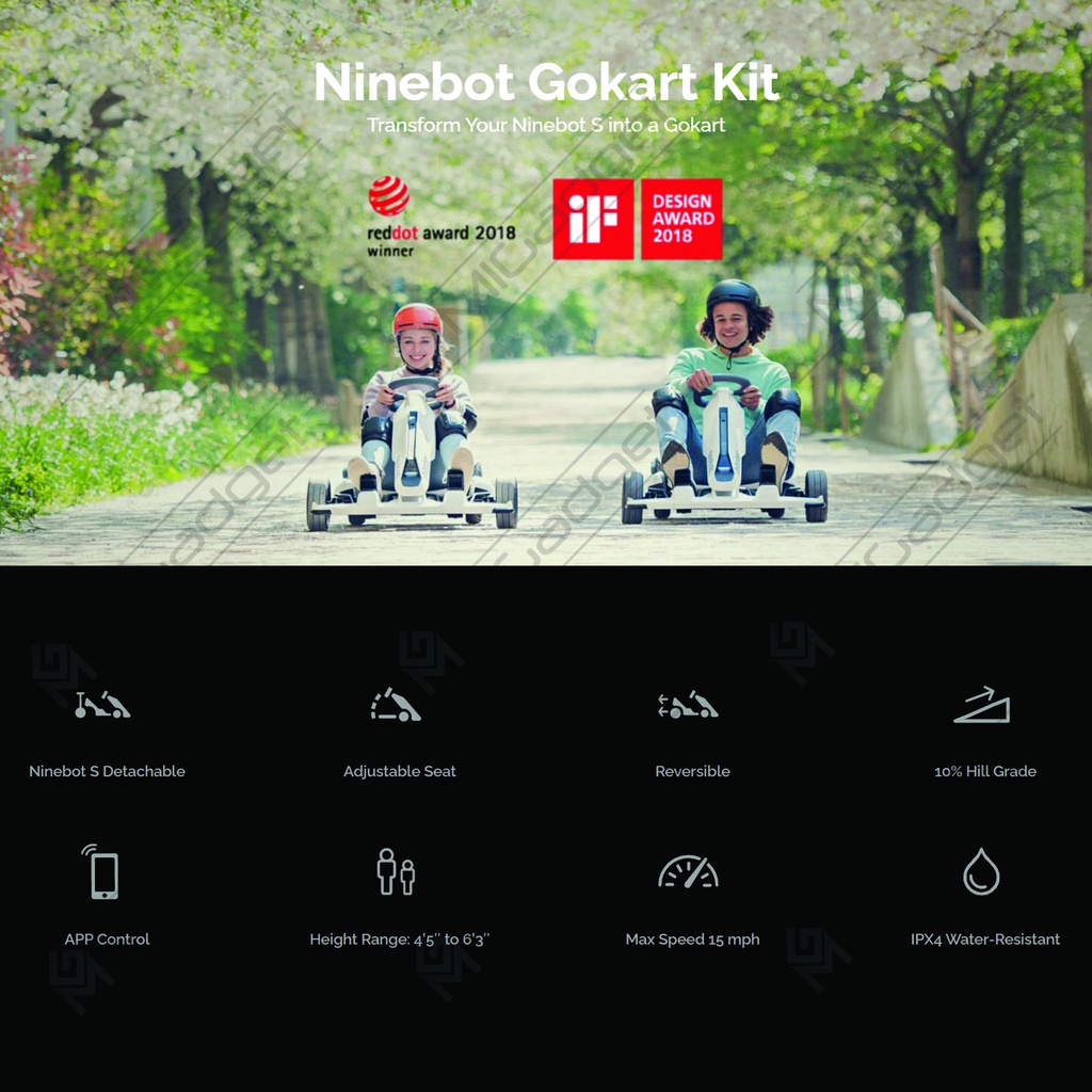 Segway Ninebot Electric Gokart Kit