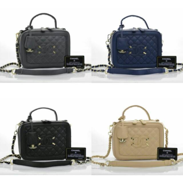 Tas chanel vanity case (j25)