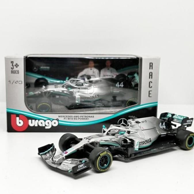 Diecast Formula 1 Miniatur F1 Mercedes AMG #44 Lewis Hamilton 2019