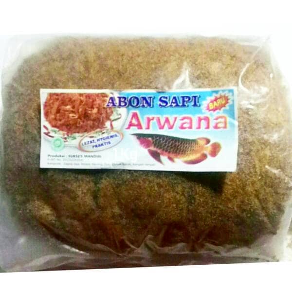 

ABON- ABON SAPI CAP ARWANA 1 KG -MAKANAN-KERING.