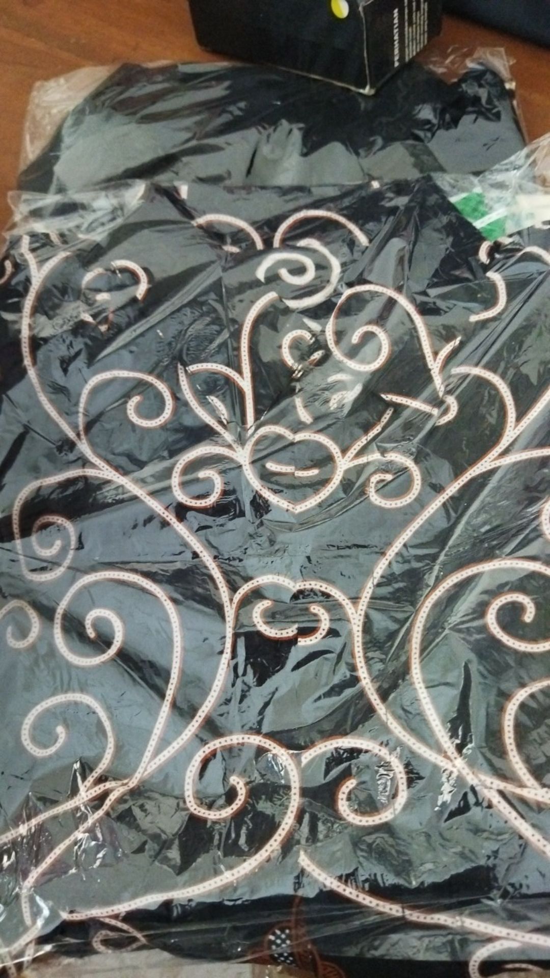 Kemeja Batik Pria Lengan Panjang Size M L Xl Xxl  Bswart Batik Hrb026 Kenongo Hem Panjang Padi