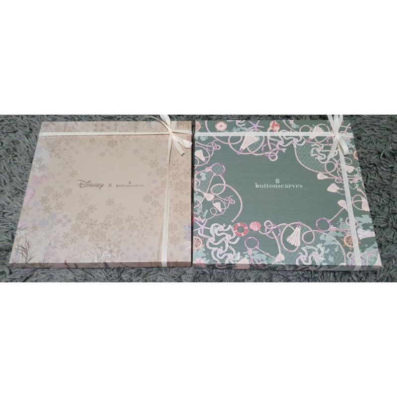 Almond frozen series + clove nautical series (Bundling Buttonscarves)