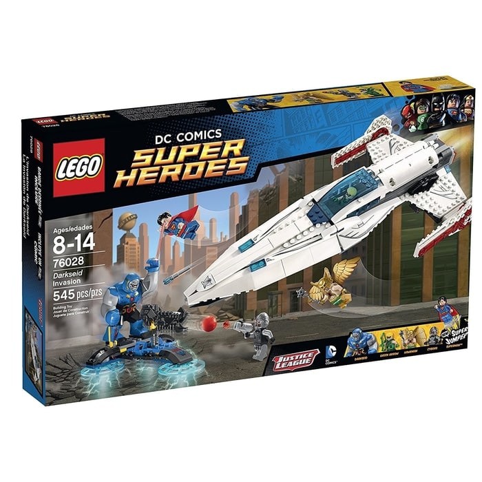 LEGO 76028 Darkseid Invasion Superman Hawkman Super Heroes Original Murah