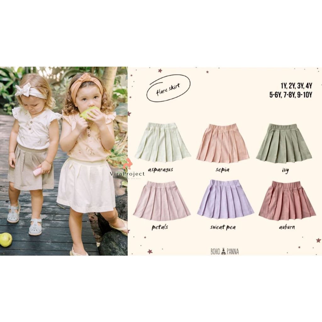 BOHOPANNA FLARE SKIRT ROK ANAK