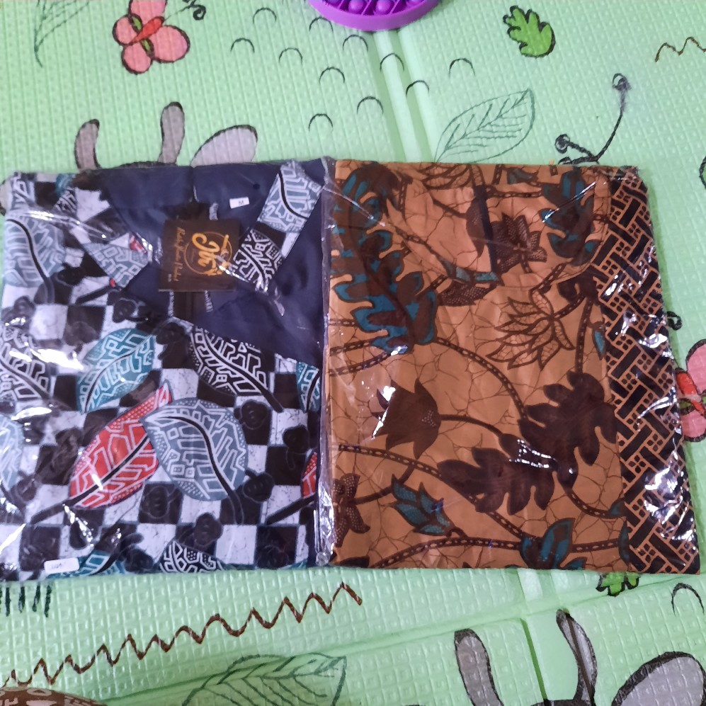 Baju Batik Wanita Modern Tunik Batik Modern Batik Kombinasi Kerja Kantor Kampus