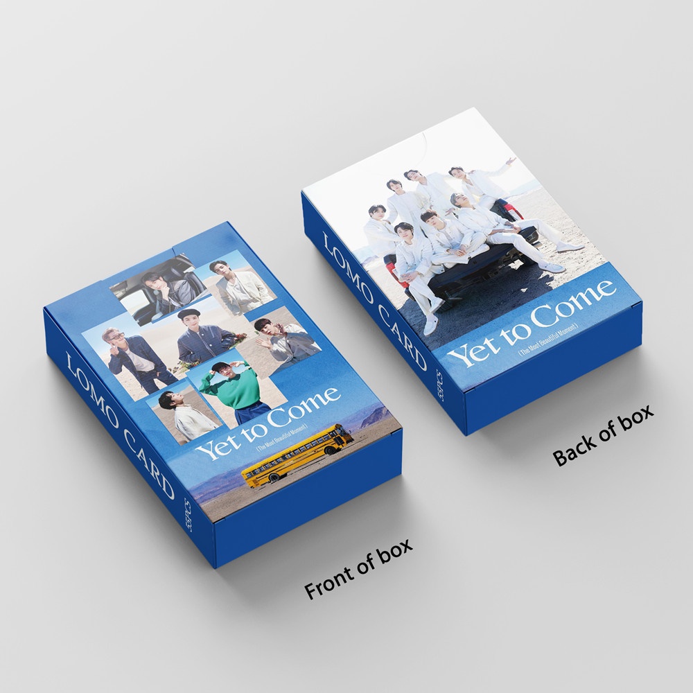 55pcs / set Kartu LOMO Foto KPOP  2022 YET TO COME Untuk Koleksi