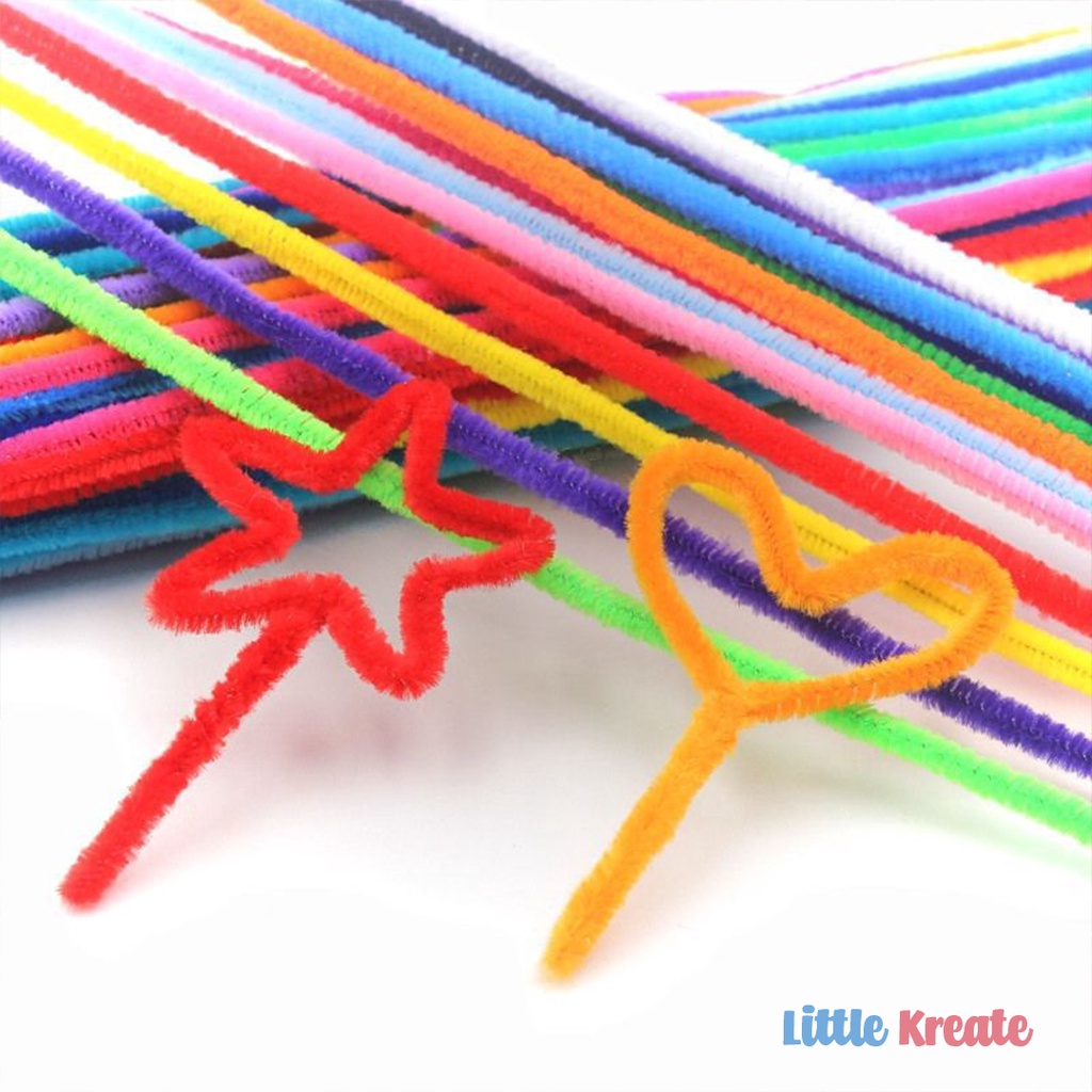 Little Kreate - Kerajinan Tangan Prakarya - Kawat Bulu Mercy / Pipe Cleaner