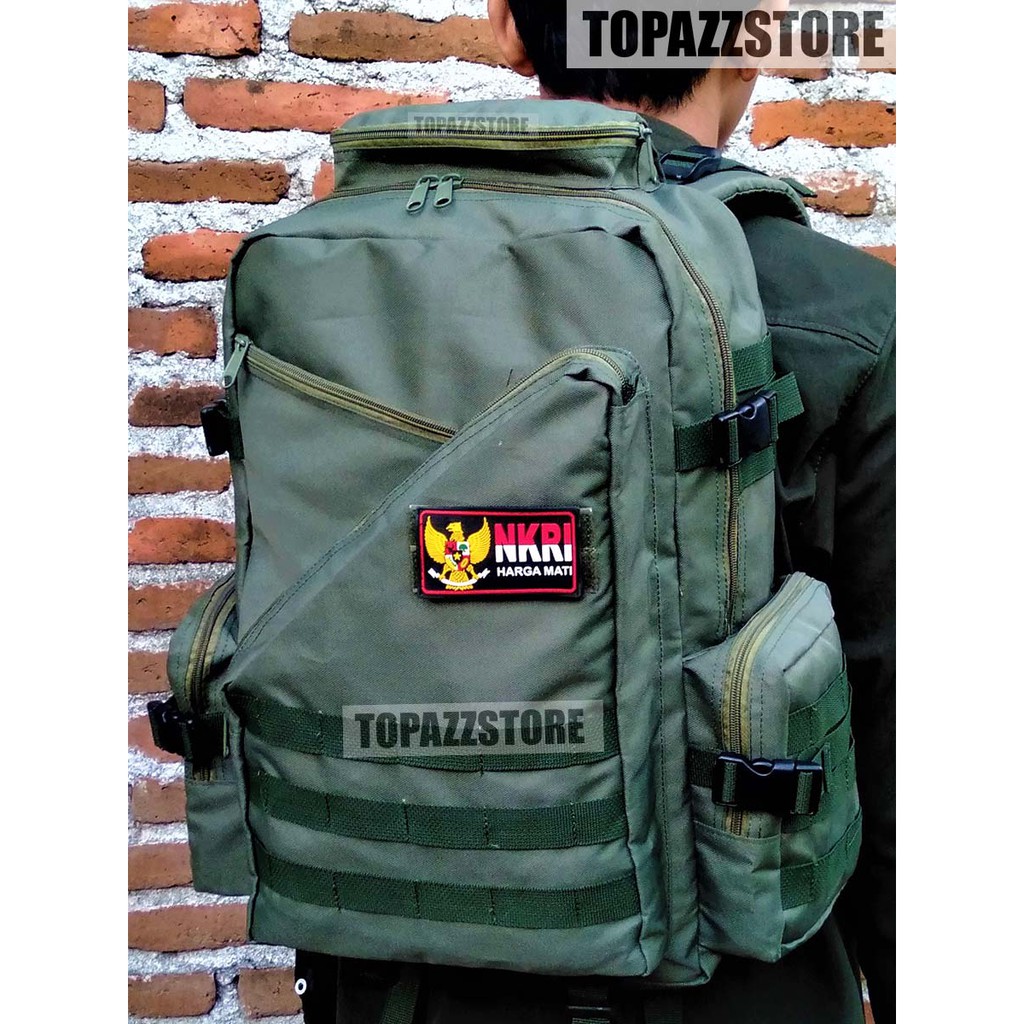 Tas Ransel Tentara Besar CR112 Army Tactical Militer TNI Tas Ransel Tentara Besar CR112 Army Tactical Militer TNI