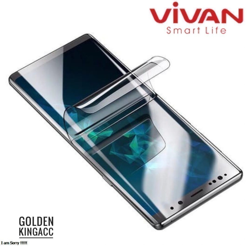 VIVAN Hydrogel Clear MOTOROLA ONE HYPER MACRO VISION ZOOM P30 NOTE P50 MAXX
