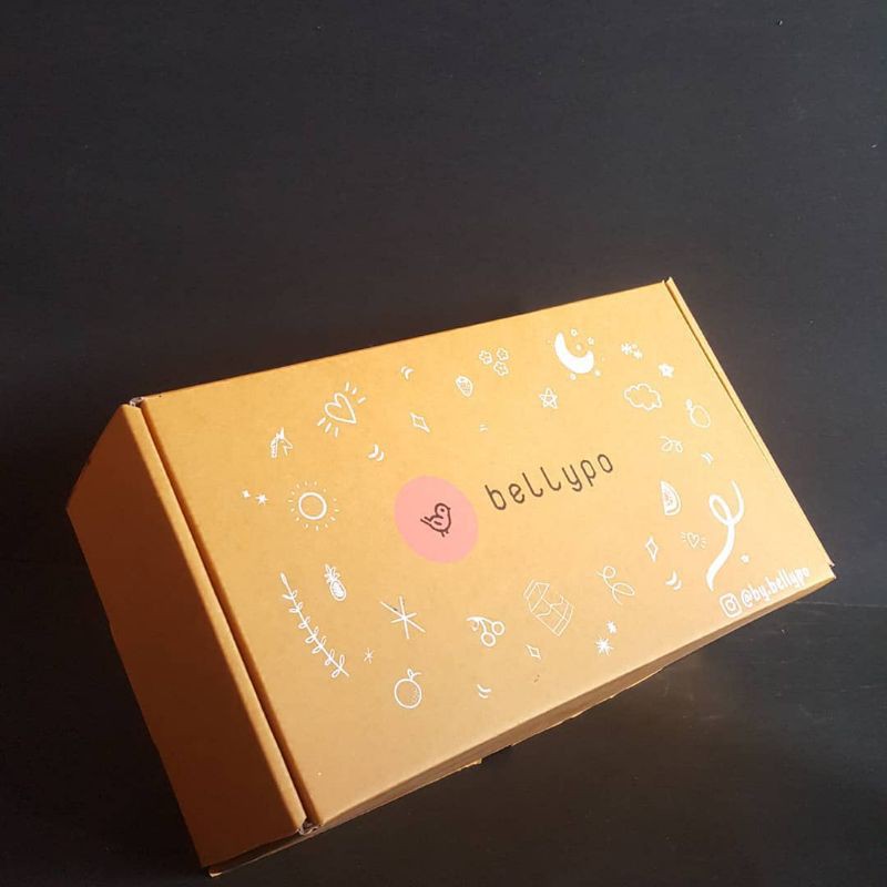 

Box, Pizza, donat, kue, dan baju uk. 26x15x10