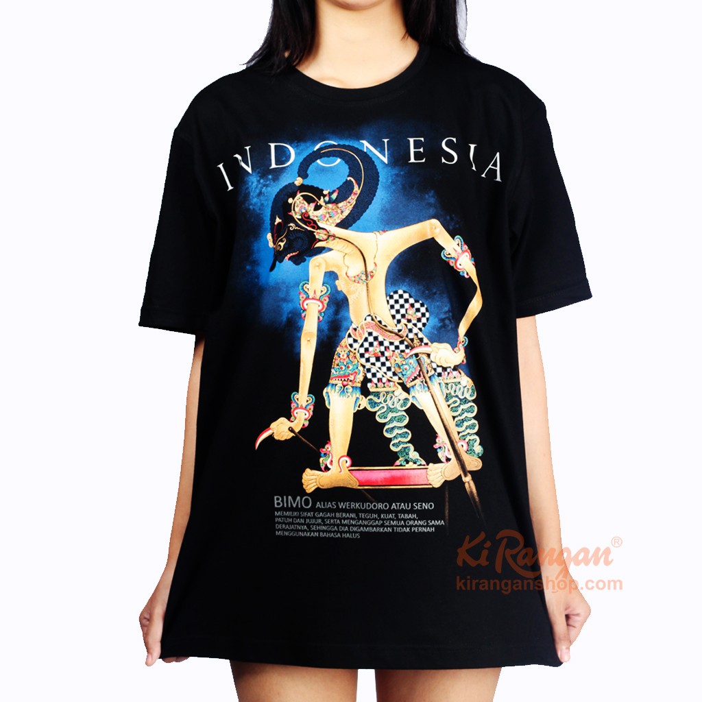  Download  Desain  Baju Kaos  Wayang Desaprojek