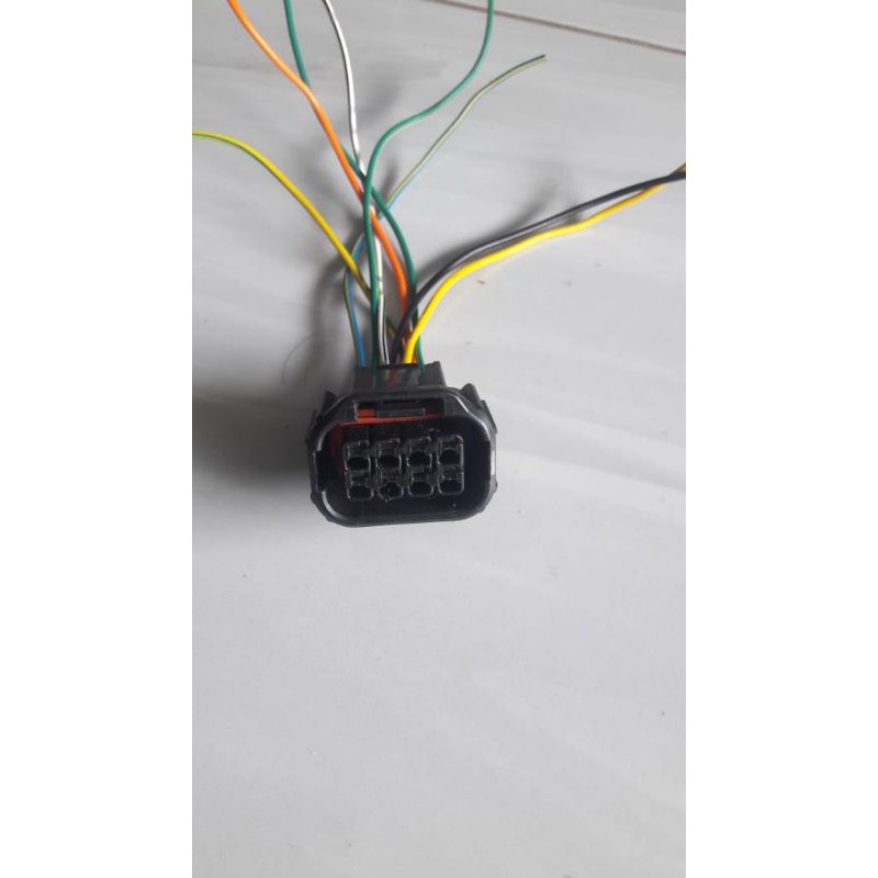 SOKET LAMPU DEPAN LED PIN 8 MOBIL HONDA SUZUKI MITSUBISHI TOYOTA TERLARIS