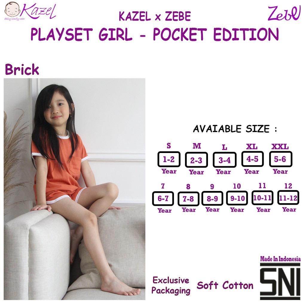 ZEBE PLAYSET GIRL POCKET EDITION 6-11THN (1STEL)