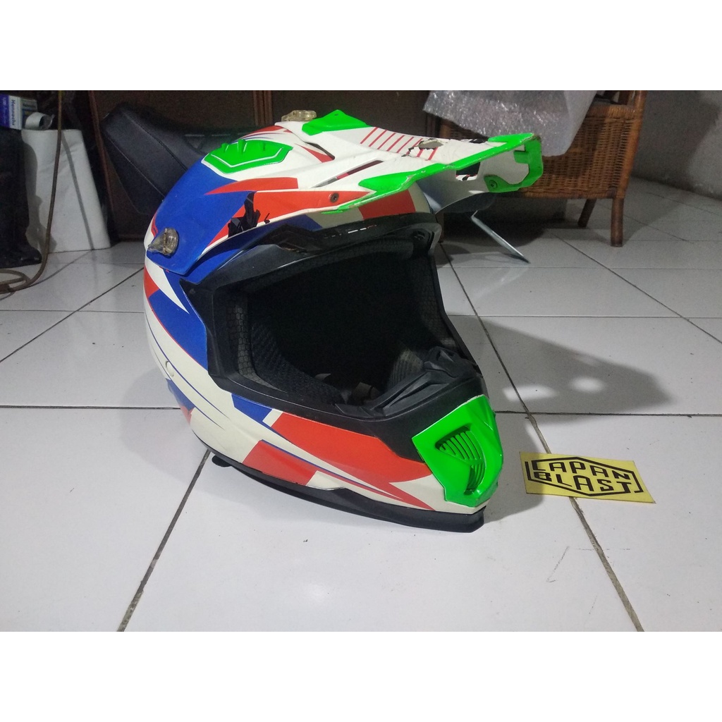 Helm Cross JPX Full face Custom