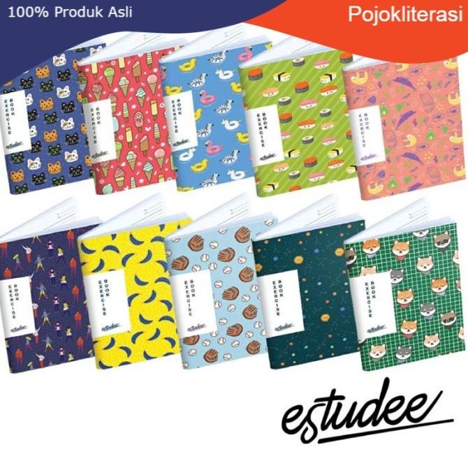 

Office & Stationery | Buku Tulis | Buku Tulis Estudee F B5 Fancy Pattern Isi 10 (Gbts) | Best Seller