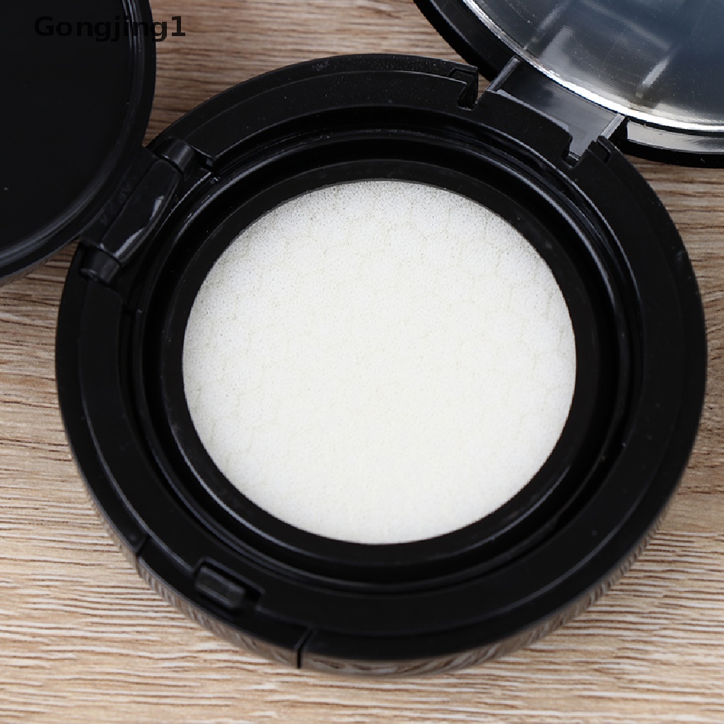 Gongjing1 Kotak Air Cushion CC Cream Kosong 15ML Dengan Spons + Cermin