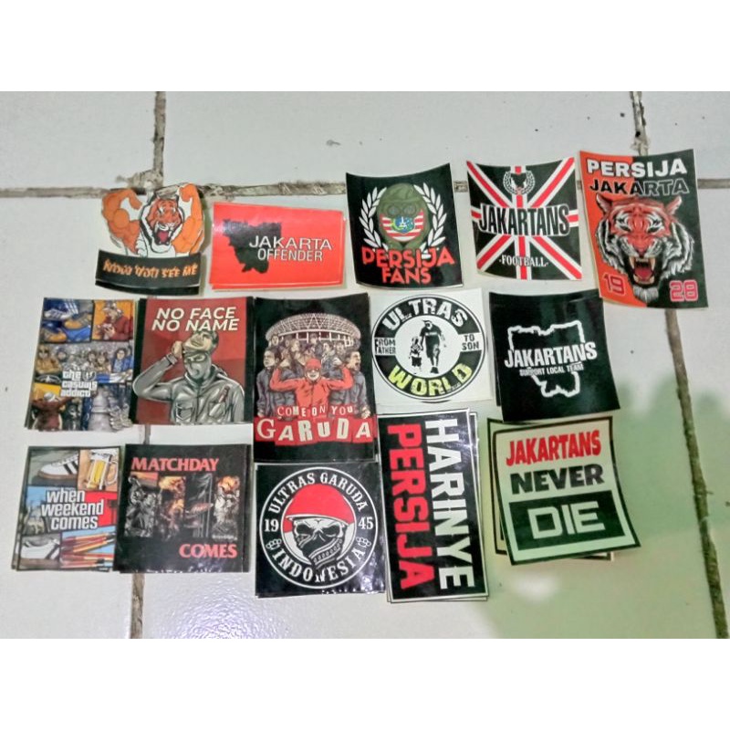 

STIKER CASUAL PERSIJA DAN ULTRAS GARUDA