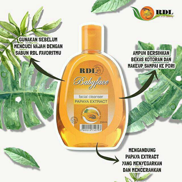 TONER BABY FACE RDL DEEP CLEANSING 150ML KUNING