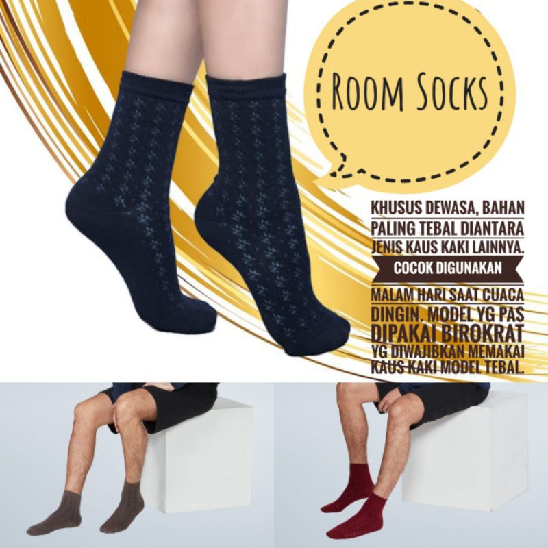 Nefful Room Socks Kaus Kaki Kesehatan Unisex