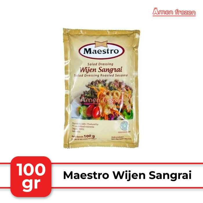 

Maestro Wijen Sangrai 100g