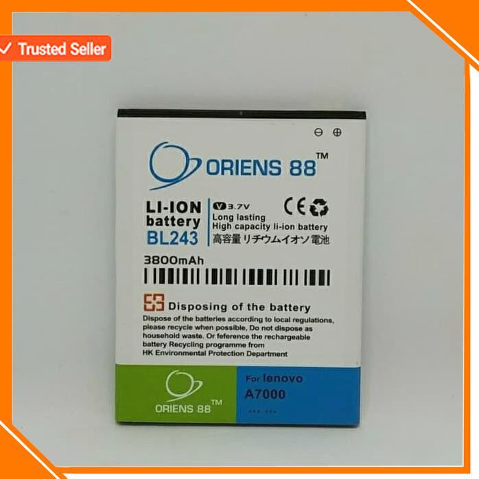 ACC HP BATERAI DOUBLE POWER LENOVO BL243 A7000