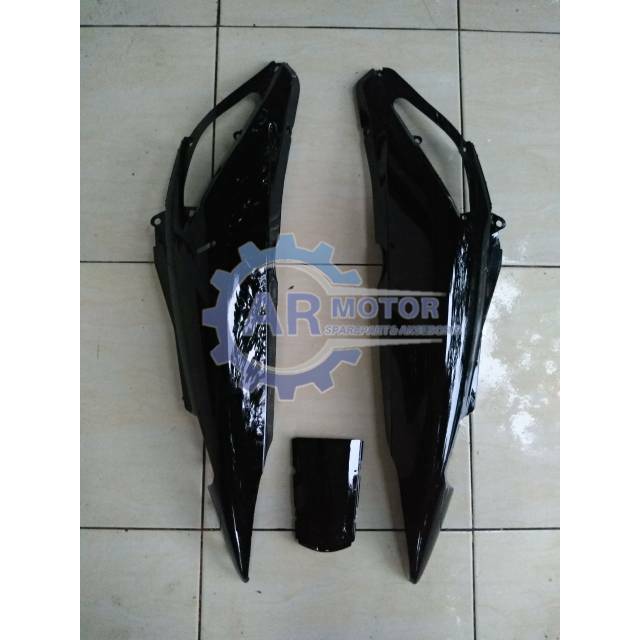 BODY BELAKANG SUPRA X 125 2006 - 2010 HITAM/ Body belakang supra x 125 lama hitam