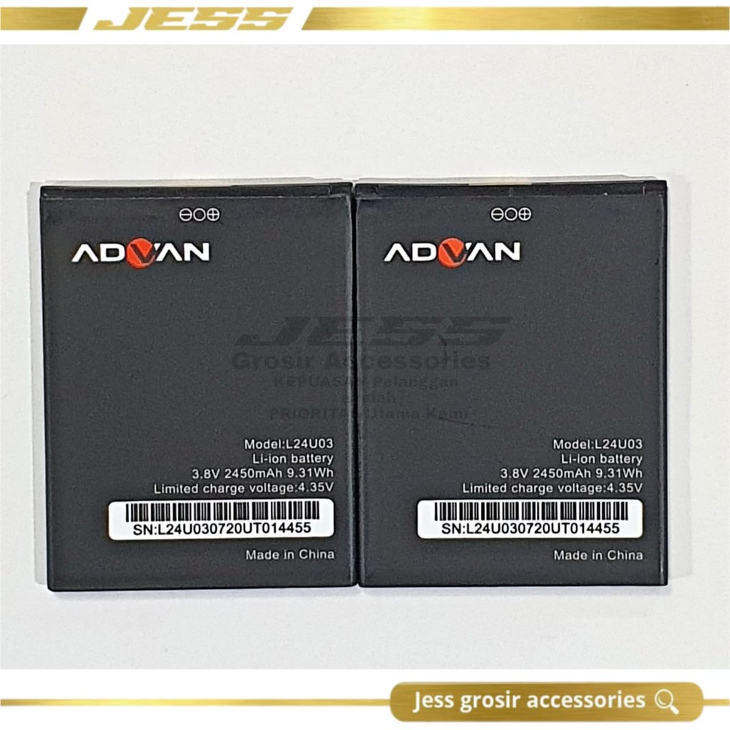 Baterai Batre Original ADVAN Nasa 5202 5.2 Inchi Kode Battery L24U03 Vandroid Double IC