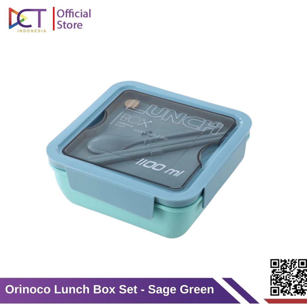 Orinoco Lunch Box Set 0228 - Sage Green