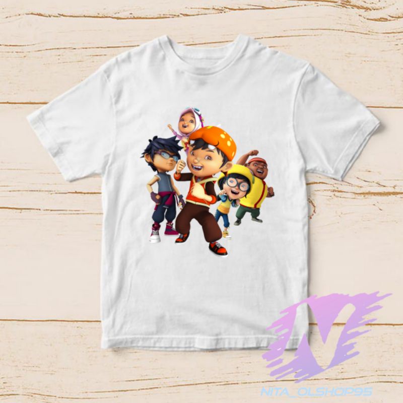 baju Boboiboy kaos anak Boboiboy dan kawan kawan