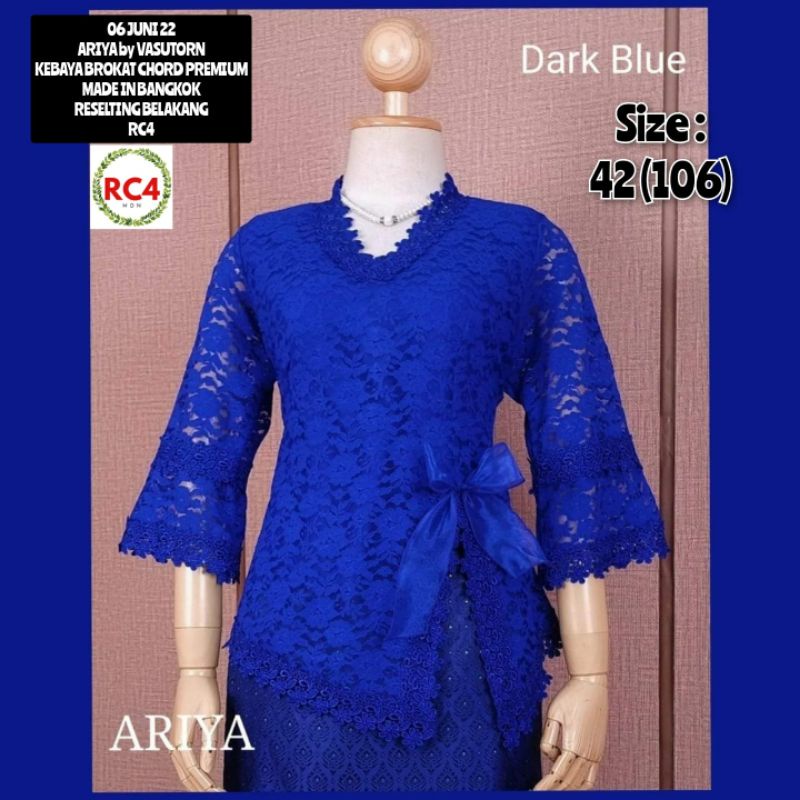 ARYA/VASUTORN Blouse brokat pita
