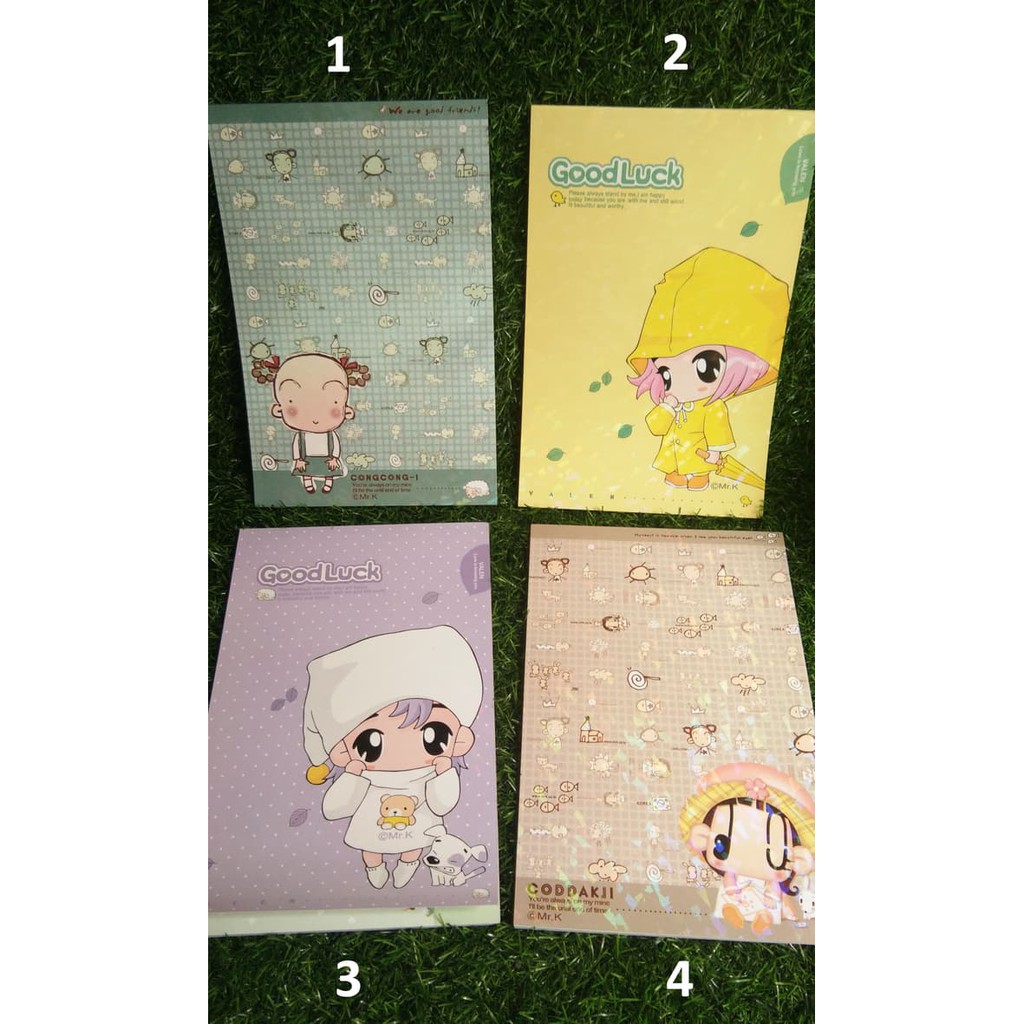 

Buku Notes Hologram - Cute Girl Valen