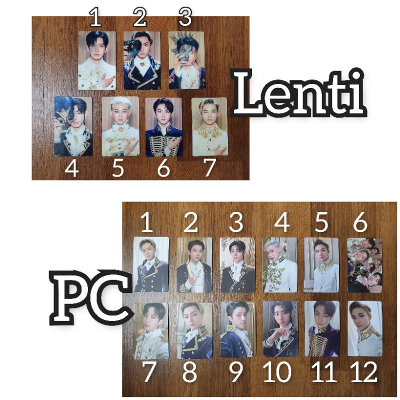 Photocard Official Enhypen Border : Carnival versi Up BDC PC Lenti