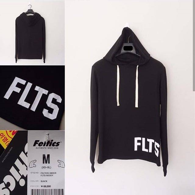 HOODIE FELTICS FLTS BLACK