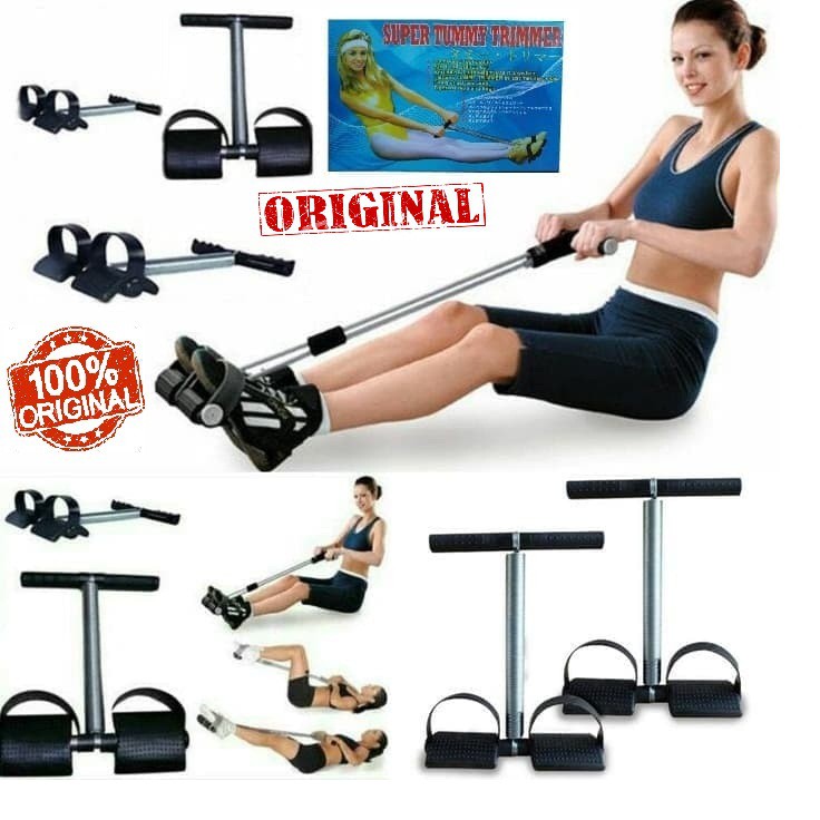 Tummy Trimmer Pelangsing Tubuh - alat olah raga pengecil perut sit up alat fitnes