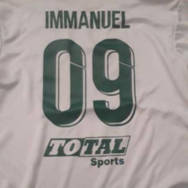 Official Number Nameset Jersey PSIK Klaten Soeratin 2019