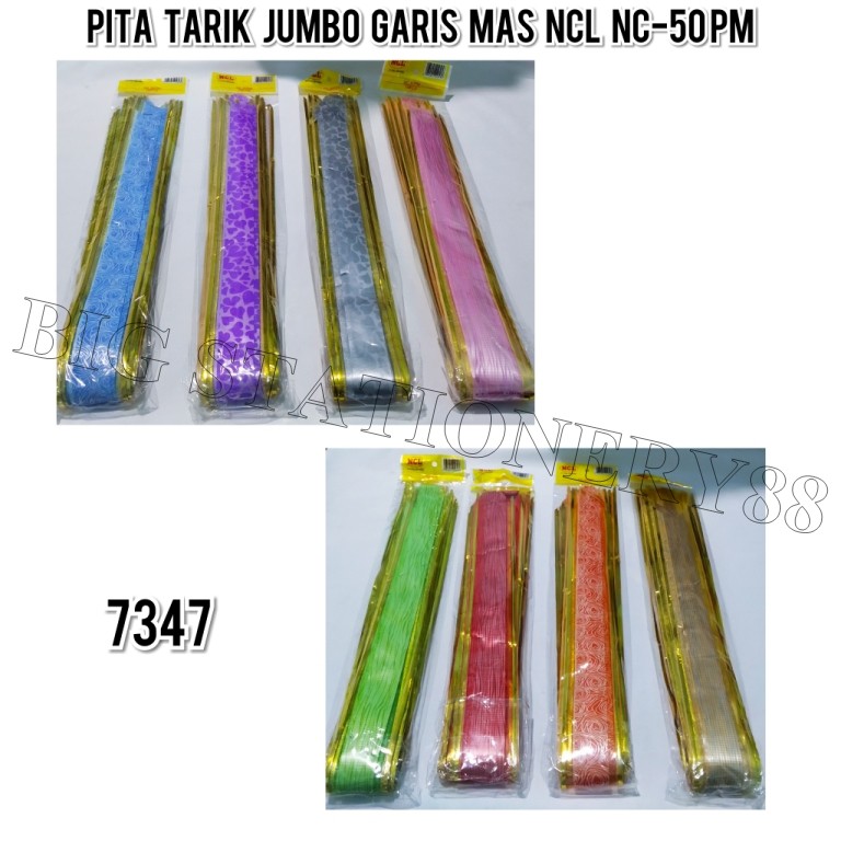 PITA TARIK / PITA KADO JUMBO GARIS MAS NCL NC-50 PM